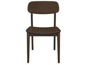 Greenington's Modern and Sustainable Currant Solid Bamboo Dining Chair in Black Walnut Finish