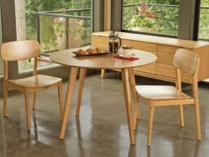 Greenington's Modern and Sustainable Currant Solid Bamboo Dining Chair in Caramelized Finish