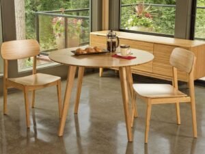 Greenington's Modern and Sustainable Currant Solid Bamboo Dining Chair in Caramelized Finish