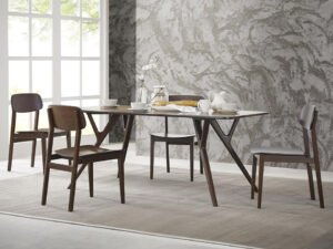 Greenington's Modern and Sustainable Currant Solid Bamboo Dining Chair in Sable Finish