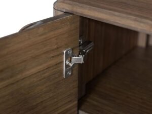 Greenington's Modern and Sustainable Currant Solid Bamboo Dining Sideboard Buffet Media Center in Black Walnut Finish