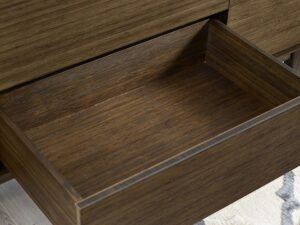 Greenington's Modern and Sustainable Currant Solid Bamboo Dining Sideboard Buffet Media Center in Black Walnut Finish