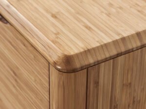 Greenington's Modern and Sustainable Currant Solid Bamboo Dining Sideboard Buffet Media Center in Caramelized Finish