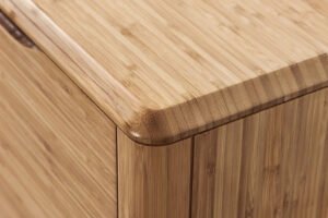 Greenington's Modern and Sustainable Currant Solid Bamboo Dining Sideboard Buffet Media Center in Caramelized Finish