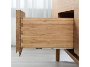 Greenington's Modern and Sustainable Currant Solid Bamboo Dining Sideboard Buffet Media Center in Caramelized Finish