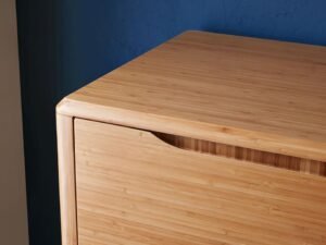 Greenington's Modern and Sustainable Currant Solid Bamboo Dining Sideboard Buffet Media Center in Caramelized Finish