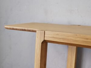 Greenington's Modern and Sustainable Currant Solid Bamboo Shelf Bookshelf in Caramelized Finish