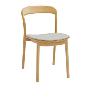 Hanna Dining Chair Leather Seat