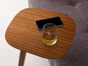 Greenington Thyme Side Table in Solid Amber Bamboo